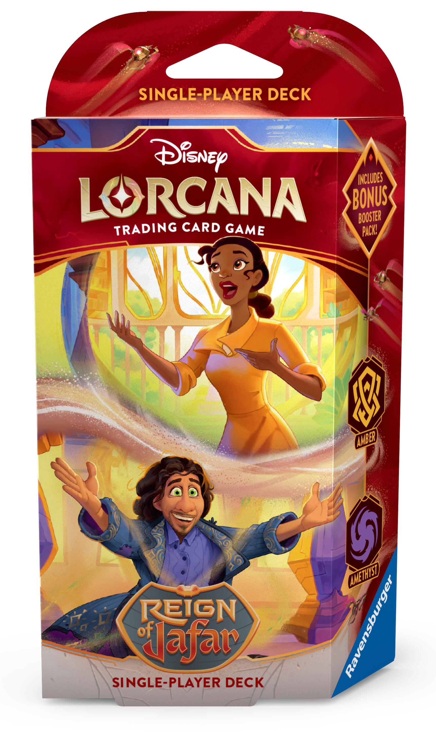 Reign of Jafar - Starter Deck (Amber & Amethyst) | Galaxy Games LLC
