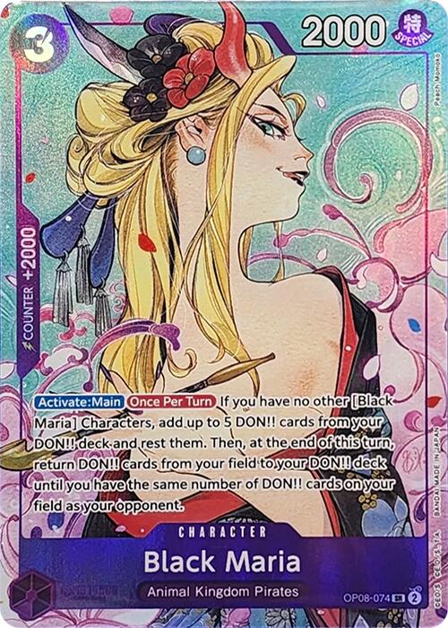 Black Maria (Illustration Box Vol.2) [One Piece Promotion Cards] | Galaxy Games LLC