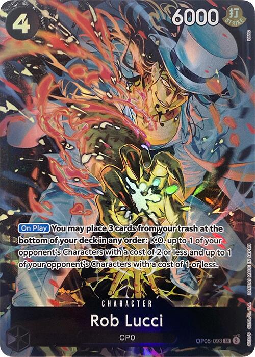 Rob Lucci (Illustration Box EX) [One Piece Promotion Cards] | Galaxy Games LLC