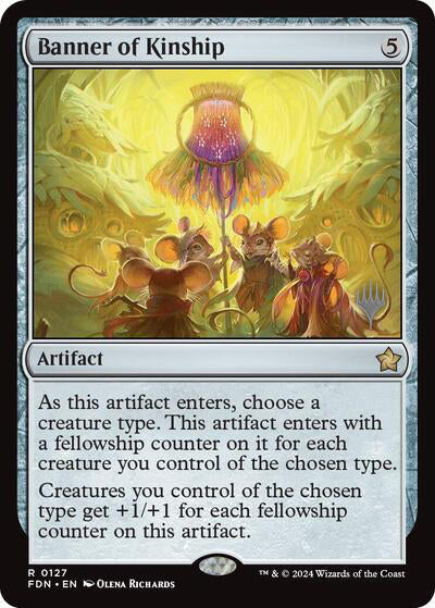 Banner of Kinship (Promo Pack) [Foundations Promos] | Galaxy Games LLC