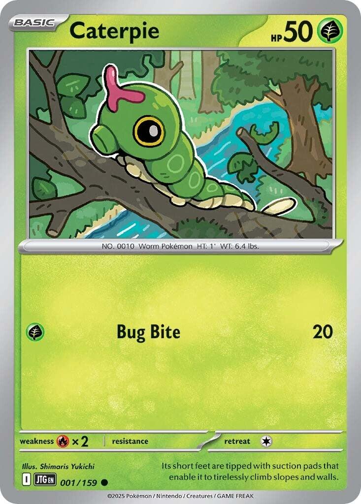 Caterpie (001/159) [Scarlet & Violet: Journey Together] | Galaxy Games LLC