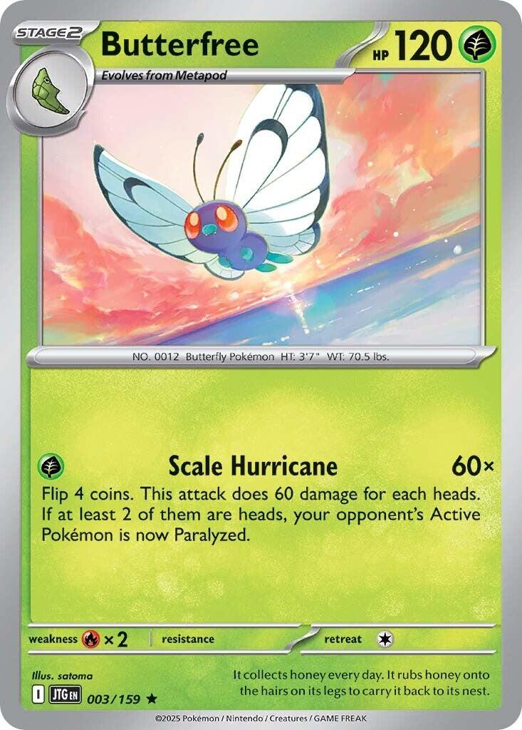 Butterfree (003/159) [Scarlet & Violet: Journey Together] | Galaxy Games LLC