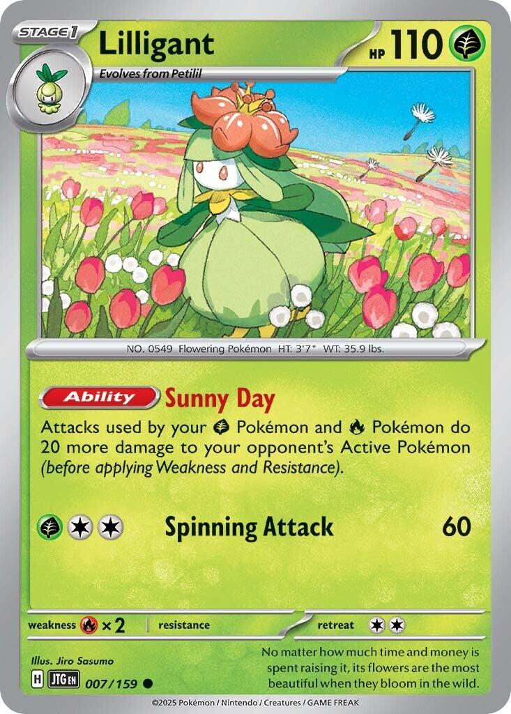 Lilligant (007/159) [Scarlet & Violet: Journey Together] | Galaxy Games LLC