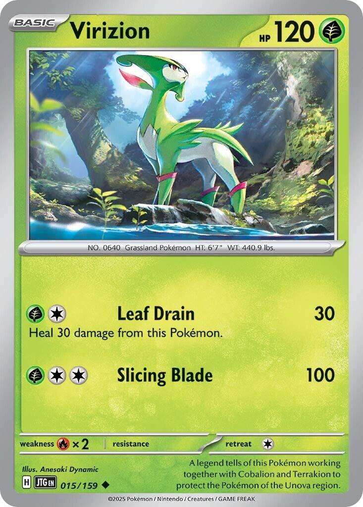 Virizion (015/159) [Scarlet & Violet: Journey Together] | Galaxy Games LLC