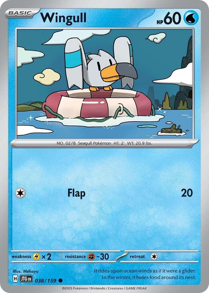 Wingull (038/159) [Scarlet & Violet: Journey Together] | Galaxy Games LLC