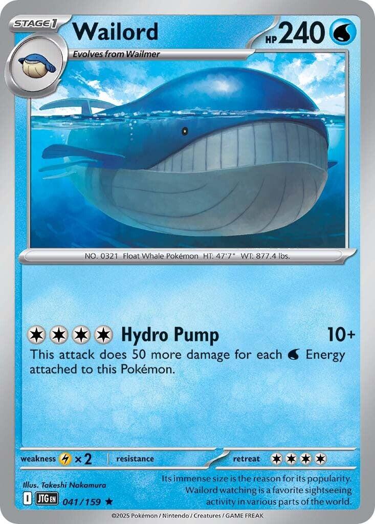 Wailord (041/159) [Scarlet & Violet: Journey Together] | Galaxy Games LLC