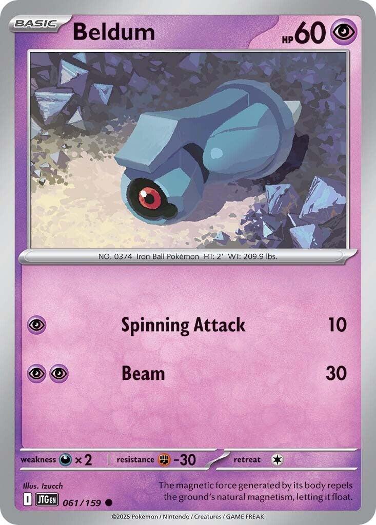 Beldum (061/159) [Scarlet & Violet: Journey Together] | Galaxy Games LLC