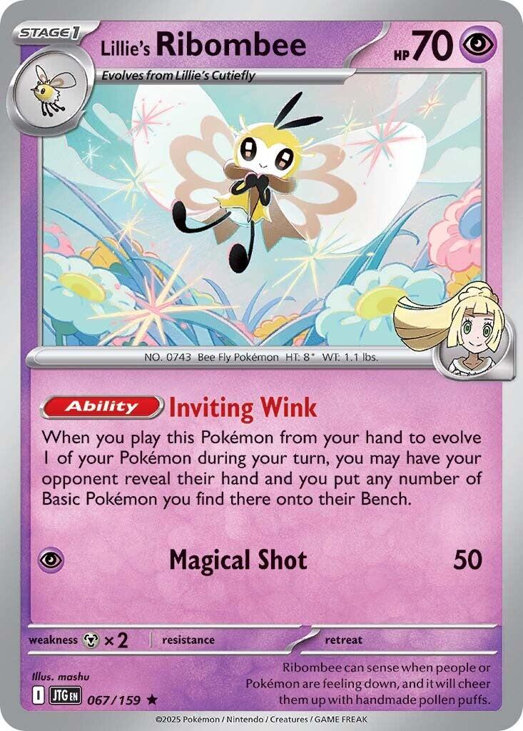 Lillie's Ribombee (067/159) [Scarlet & Violet: Journey Together] | Galaxy Games LLC