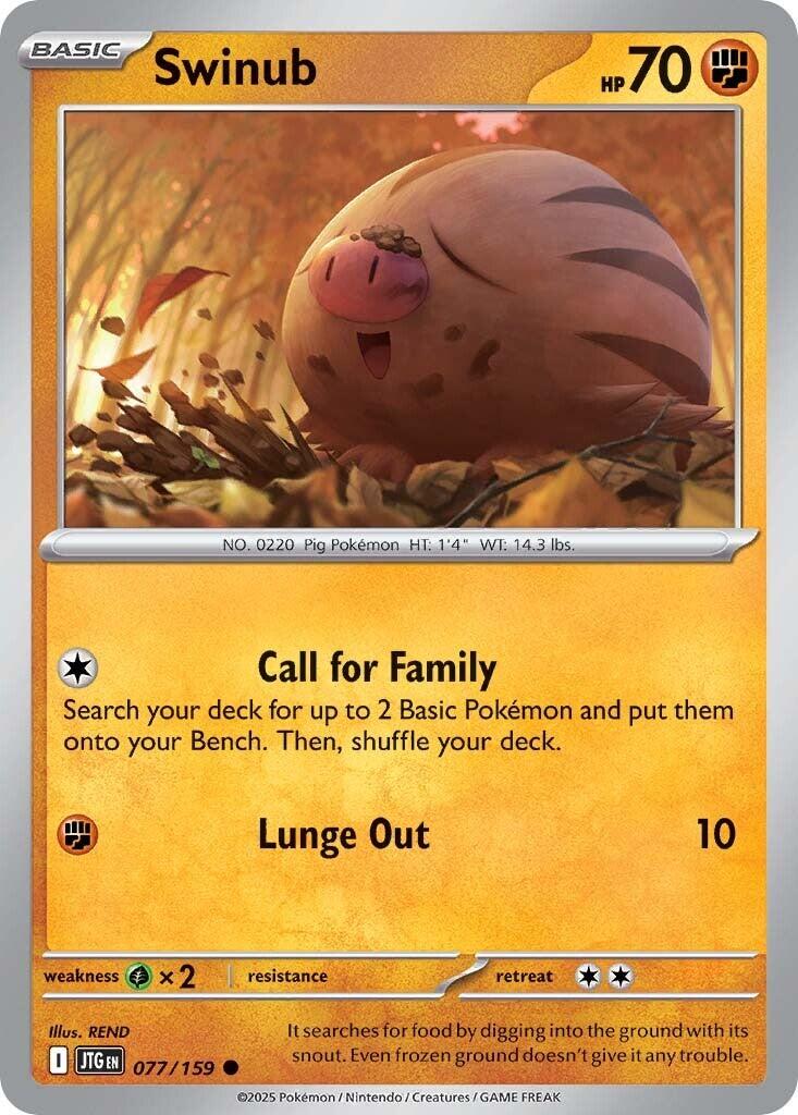 Swinub (077/159) [Scarlet & Violet: Journey Together] | Galaxy Games LLC