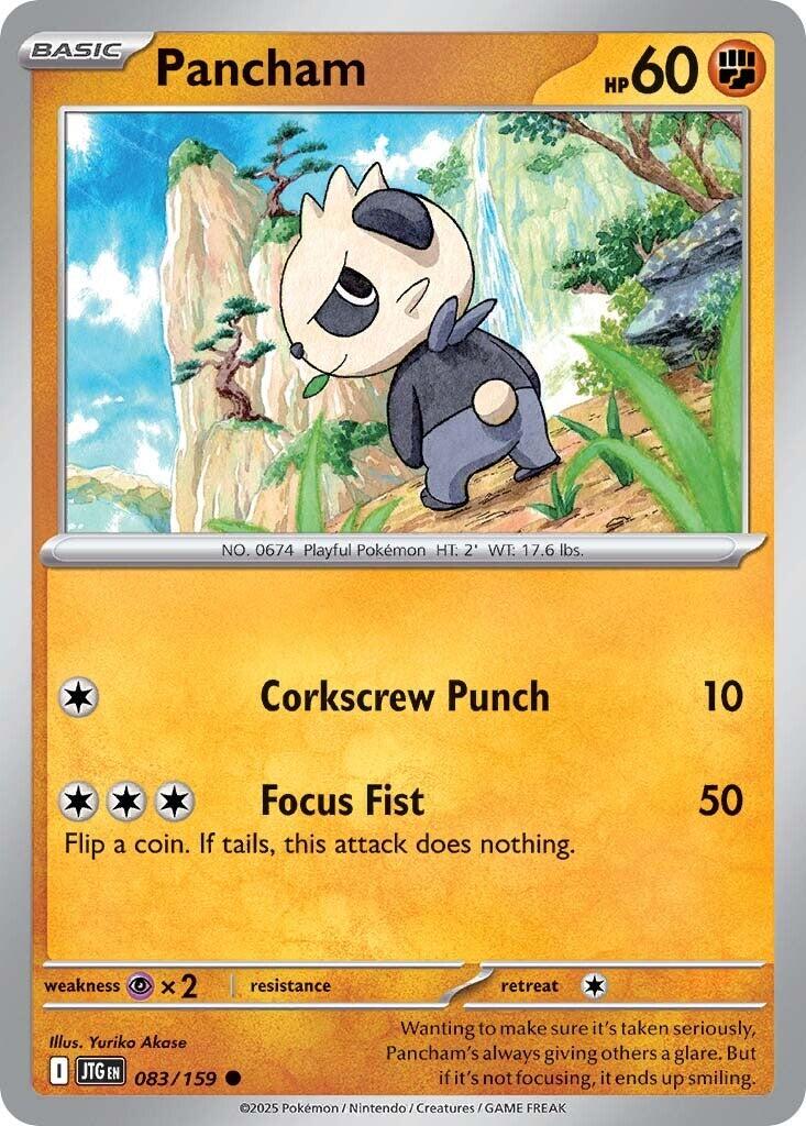 Pancham (083/159) [Scarlet & Violet: Journey Together] | Galaxy Games LLC
