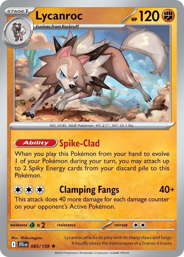 Lycanroc (085/159) [Scarlet & Violet: Journey Together] | Galaxy Games LLC