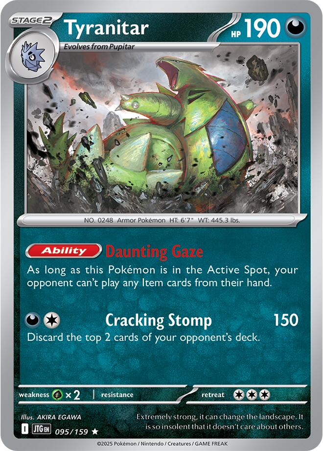 Tyranitar (095/159) [Scarlet & Violet: Journey Together] | Galaxy Games LLC