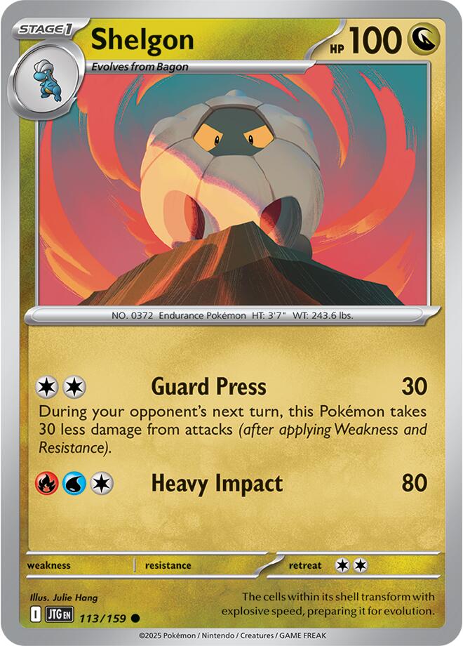 Shelgon (113/159) [Scarlet & Violet: Journey Together] | Galaxy Games LLC