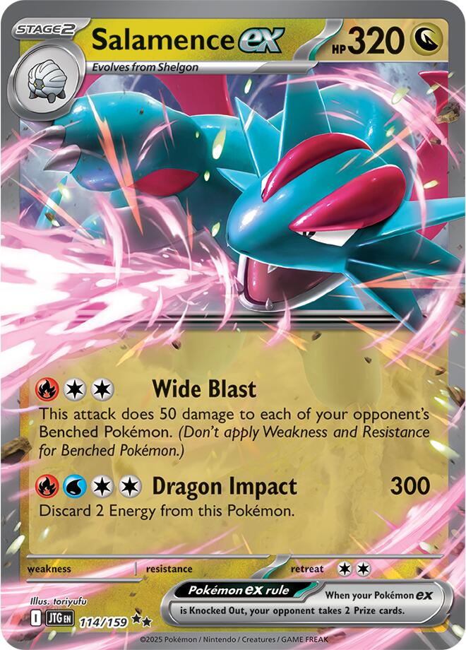 Salamence ex (114/159) [Scarlet & Violet: Journey Together] | Galaxy Games LLC