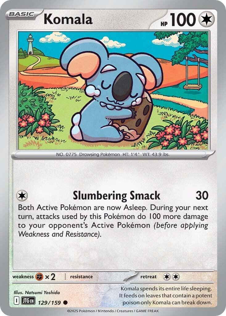 Komala (129/159) [Scarlet & Violet: Journey Together] | Galaxy Games LLC