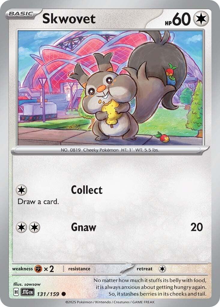 Skwovet (131/159) [Scarlet & Violet: Journey Together] | Galaxy Games LLC