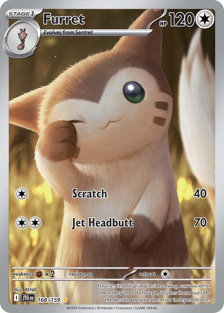 Furret (168/159) [Scarlet & Violet: Journey Together] | Galaxy Games LLC