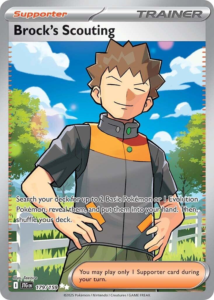 Brock's Scouting (179/159) [Scarlet & Violet: Journey Together] | Galaxy Games LLC