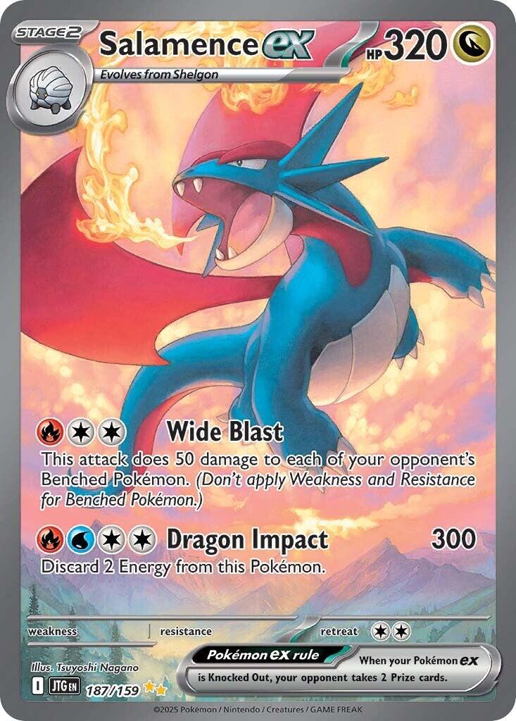 Salamence ex (187/159) [Scarlet & Violet: Journey Together] | Galaxy Games LLC