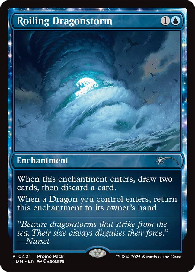 Roiling Dragonstorm [Tarkir: Dragonstorm Promos] | Galaxy Games LLC