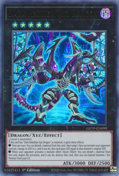 Dark Requiem Xyz Dragon [GFTP-EN099] Ultra Rare | Galaxy Games LLC