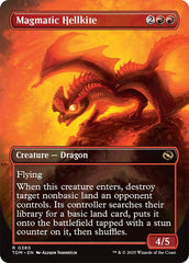 Magmatic Hellkite (Borderless) [Tarkir: Dragonstorm] | Galaxy Games LLC