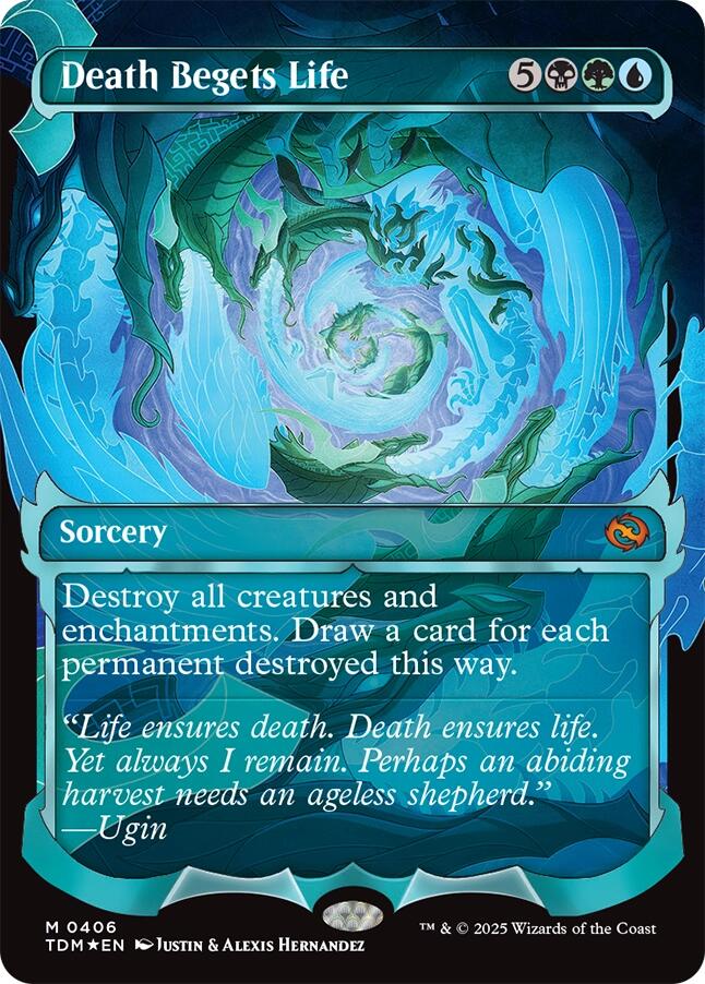 Death Begets Life (Showcase) [Tarkir: Dragonstorm] | Galaxy Games LLC
