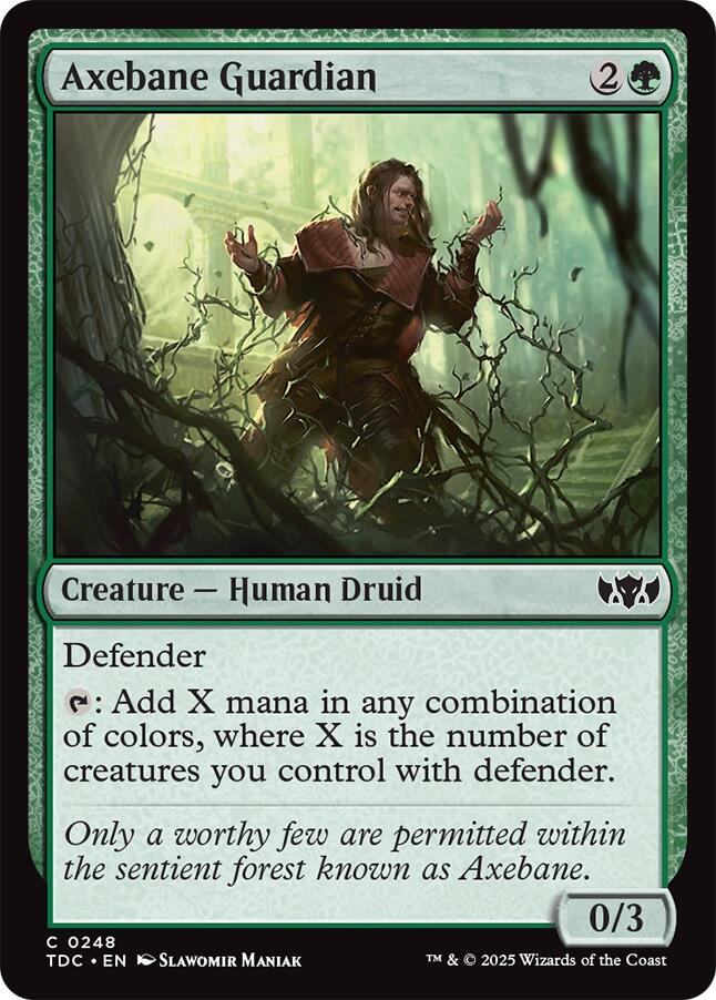 Axebane Guardian [Tarkir: Dragonstorm Commander] | Galaxy Games LLC