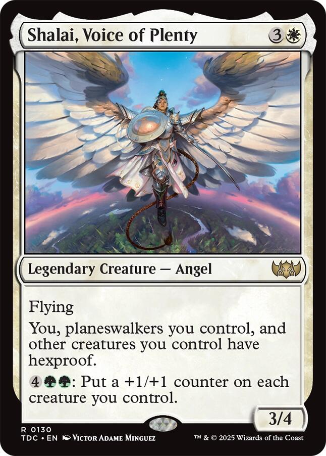 Shalai, Voice of Plenty [Tarkir: Dragonstorm Commander] | Galaxy Games LLC