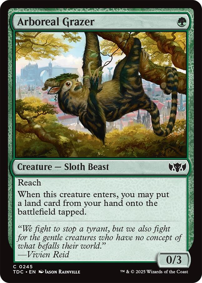 Arboreal Grazer [Tarkir: Dragonstorm Commander] | Galaxy Games LLC