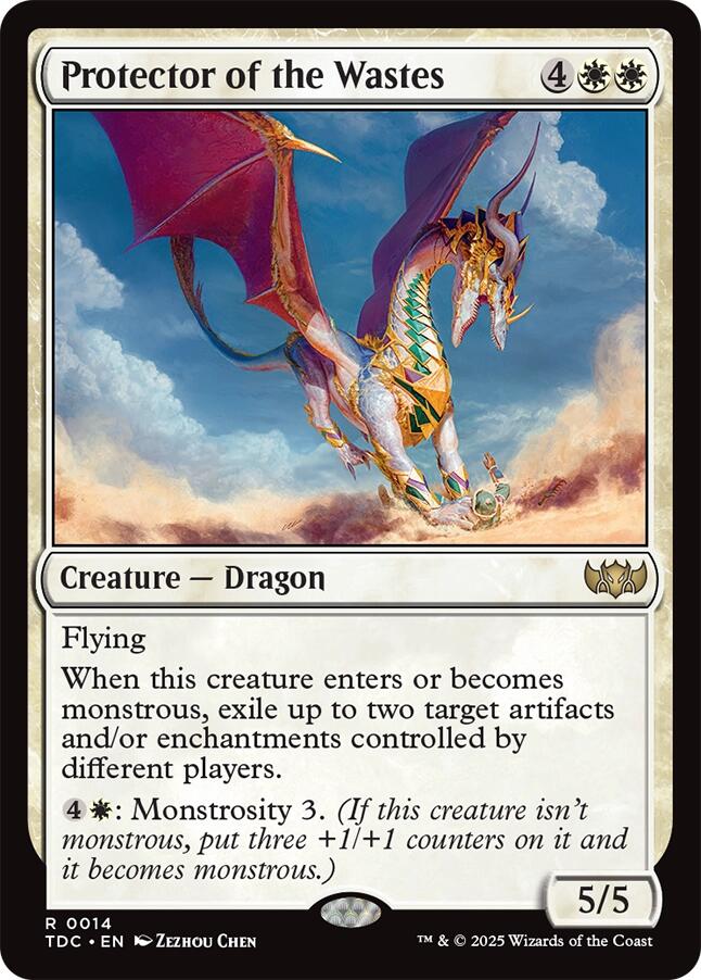 Protector of the Wastes [Tarkir: Dragonstorm Commander] | Galaxy Games LLC