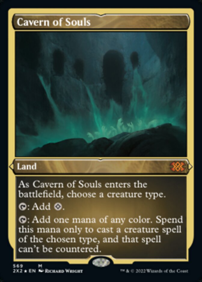 Cavern of Souls (Foil Etched) [Double Masters 2022] | Galaxy Games LLC