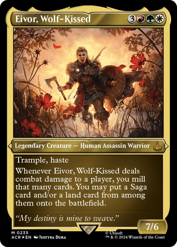 Eivor, Wolf-Kissed (Foil Etched) [Assassin's Creed] | Galaxy Games LLC