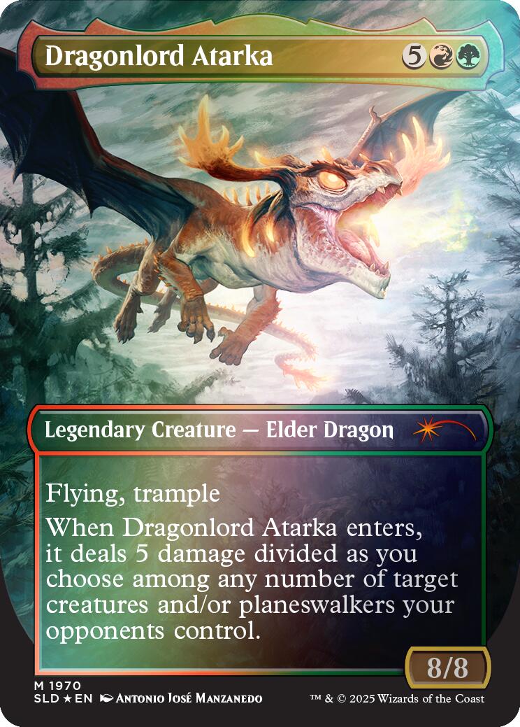 Dragonlord Atarka (Rainbow Foil) [Secret Lair Drop Series] | Galaxy Games LLC
