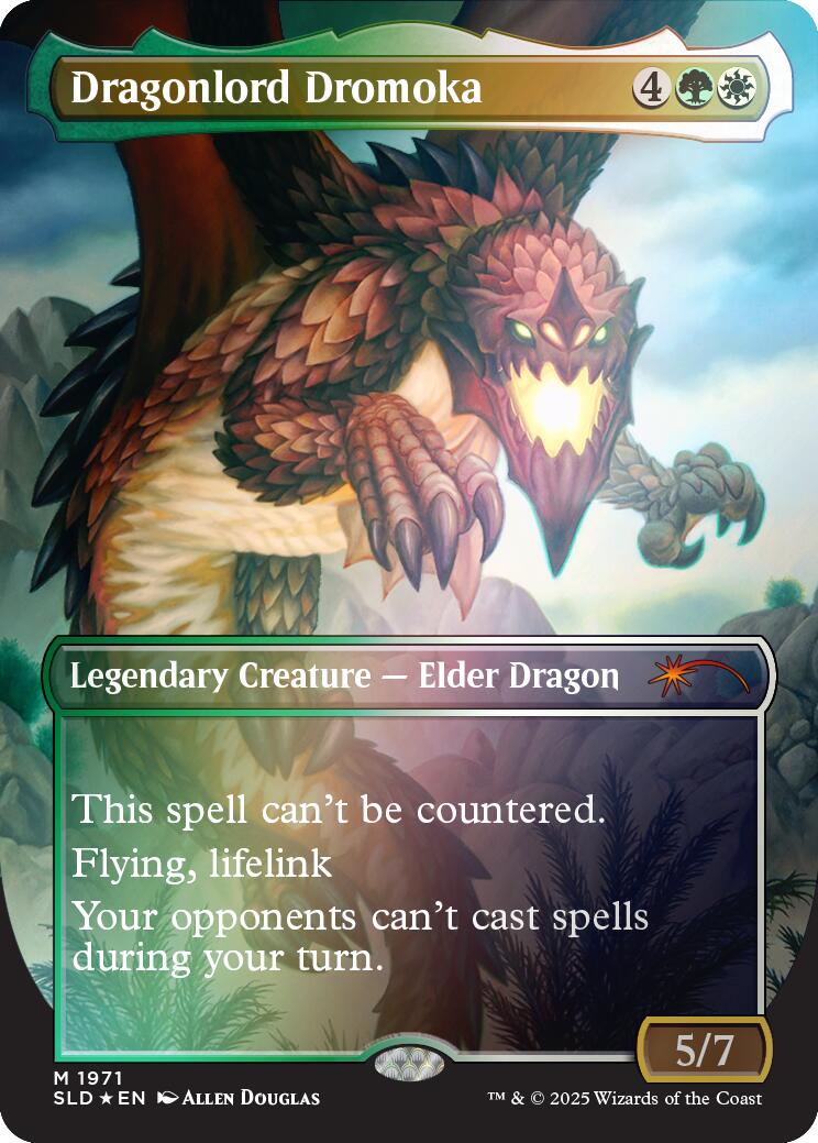 Dragonlord Dromoka (Rainbow Foil) [Secret Lair Drop Series] | Galaxy Games LLC