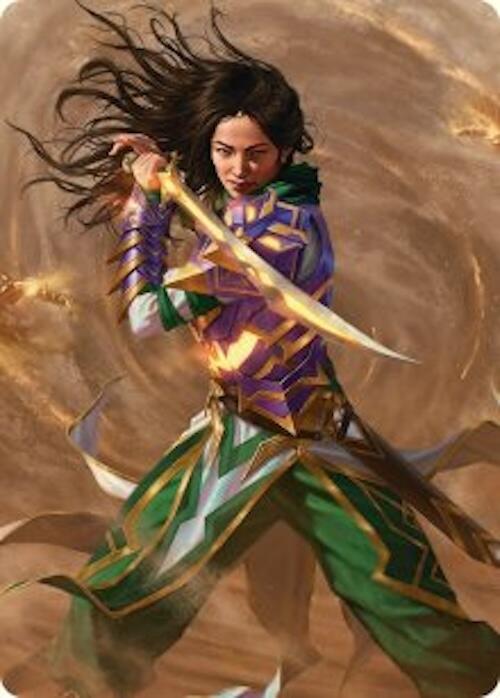 Descendant of Storms Art Card (2/54) [Tarkir: Dragonstorm Art Series] | Galaxy Games LLC