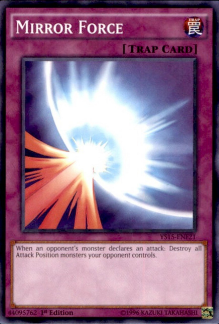 Mirror Force [YS15-ENF21] Shatterfoil Rare | Galaxy Games LLC
