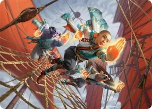 Aligned Heart Art Card (52/54) [Tarkir: Dragonstorm Art Series] | Galaxy Games LLC