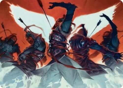 Desperate Measures Art Card (11/54) [Tarkir: Dragonstorm Art Series] | Galaxy Games LLC