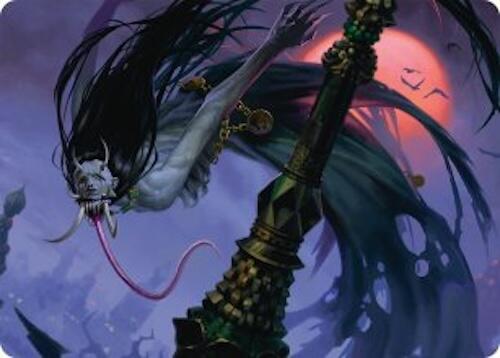 Qarsi Revenant Art Card (12/54) [Tarkir: Dragonstorm Art Series] | Galaxy Games LLC