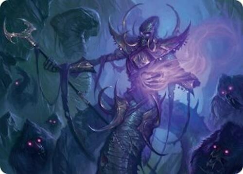 Sidisi, Regent of the Mire Art Card (14/54) [Tarkir: Dragonstorm Art Series] | Galaxy Games LLC