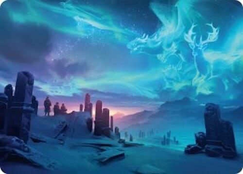 Auroral Procession Art Card (20/54) [Tarkir: Dragonstorm Art Series] | Galaxy Games LLC
