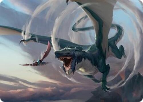Whirlwing Stormbrood Art Card (27/54) [Tarkir: Dragonstorm Art Series] | Galaxy Games LLC