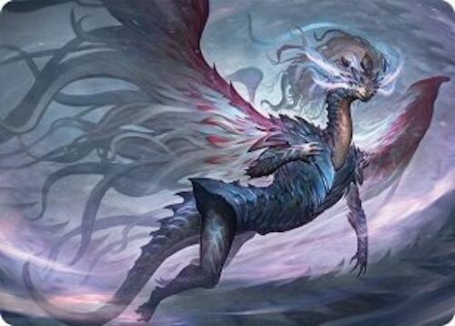 Shiko, Paragon of the Way Art Card (37/54) [Tarkir: Dragonstorm Art Series] | Galaxy Games LLC
