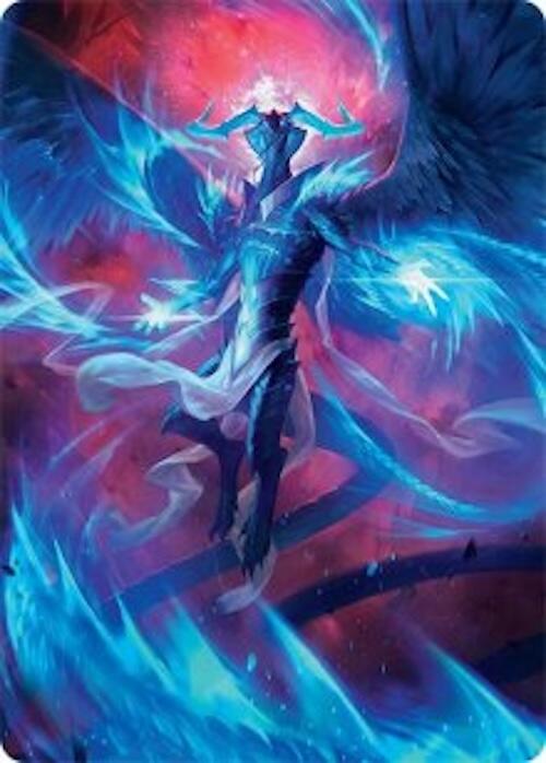 Ugin, Eye of the Storms Art Card (48/54) [Tarkir: Dragonstorm Art Series] | Galaxy Games LLC