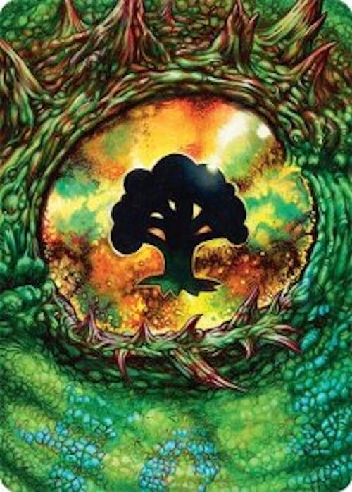 Forest Art Card (32/54) [Tarkir: Dragonstorm Art Series] | Galaxy Games LLC