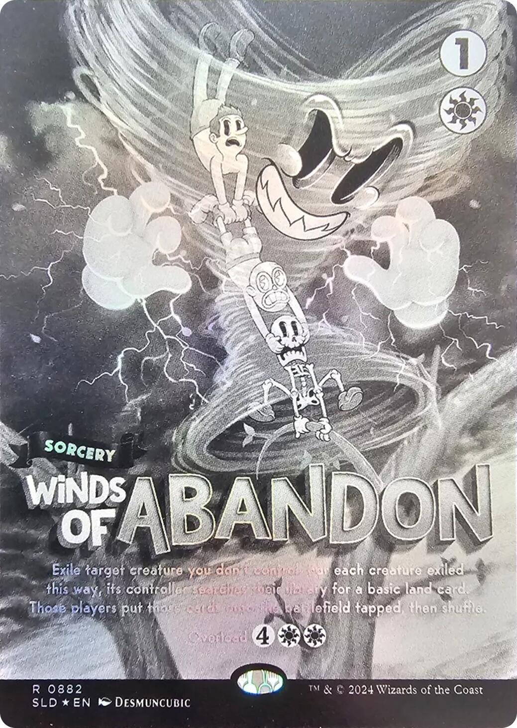 Winds of Abandon (Black & White Foil) [Secret Lair Drop Series] | Galaxy Games LLC