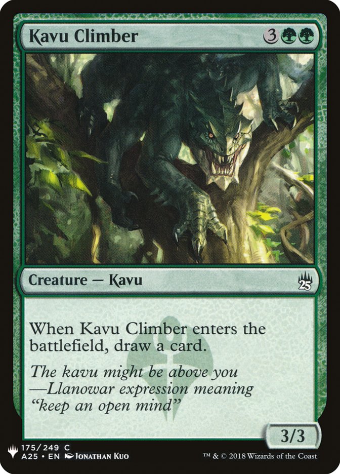 Kavu Climber [Mystery Booster] | Galaxy Games LLC