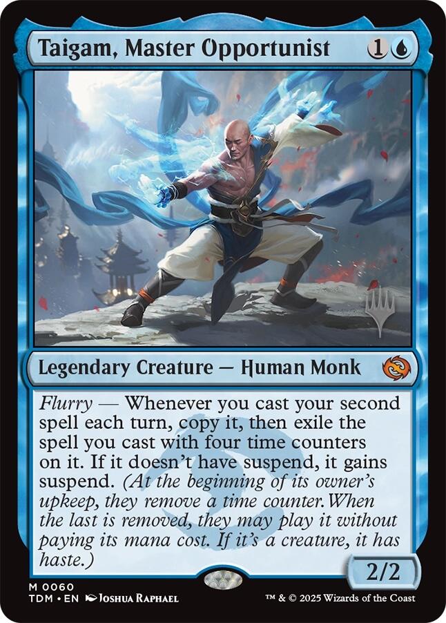 Taigam, Master Opportunist [Tarkir: Dragonstorm Promos] | Galaxy Games LLC