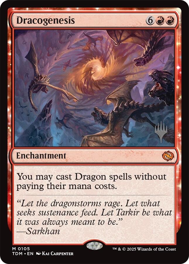 Dracogenesis [Tarkir: Dragonstorm Promos] | Galaxy Games LLC
